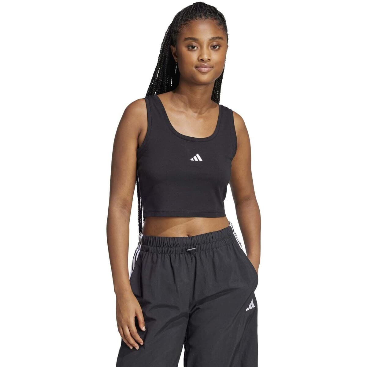 Women's Sleeveless Tops adidas Black