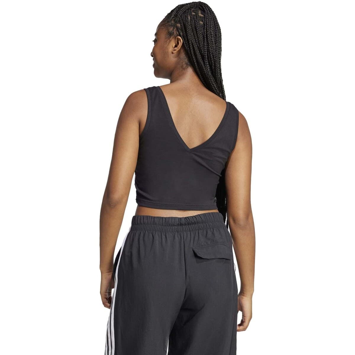 Women's Sleeveless Tops adidas Black