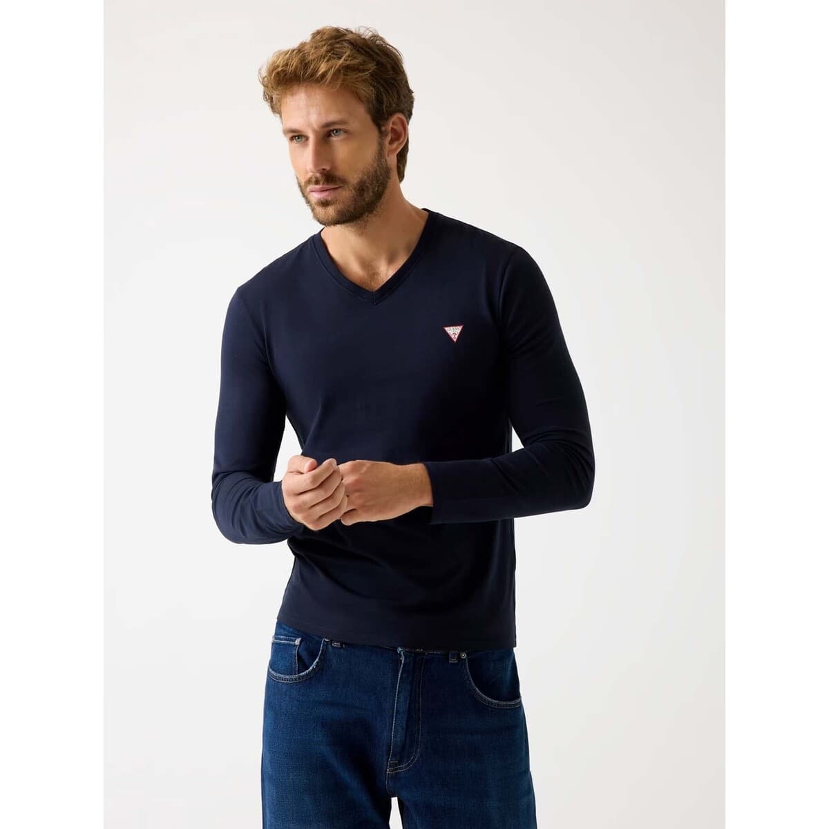 Men's Sweaters Guess Blue