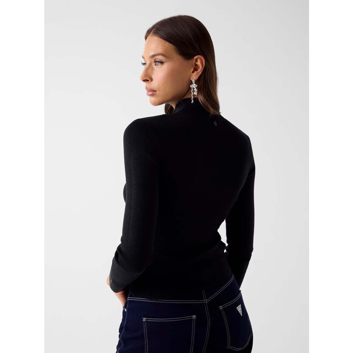 Women's T-Shirts Guess Black