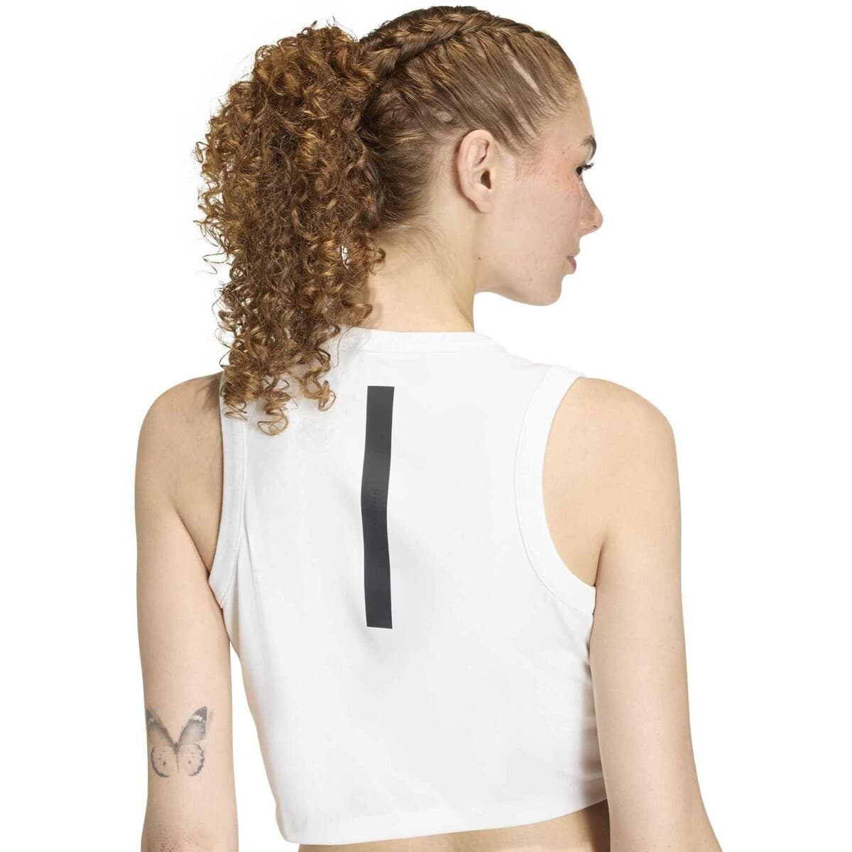 Women's Sleeveless Tops adidas White