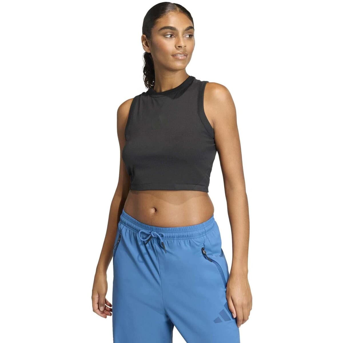 Women's Sleeveless Tops adidas Black