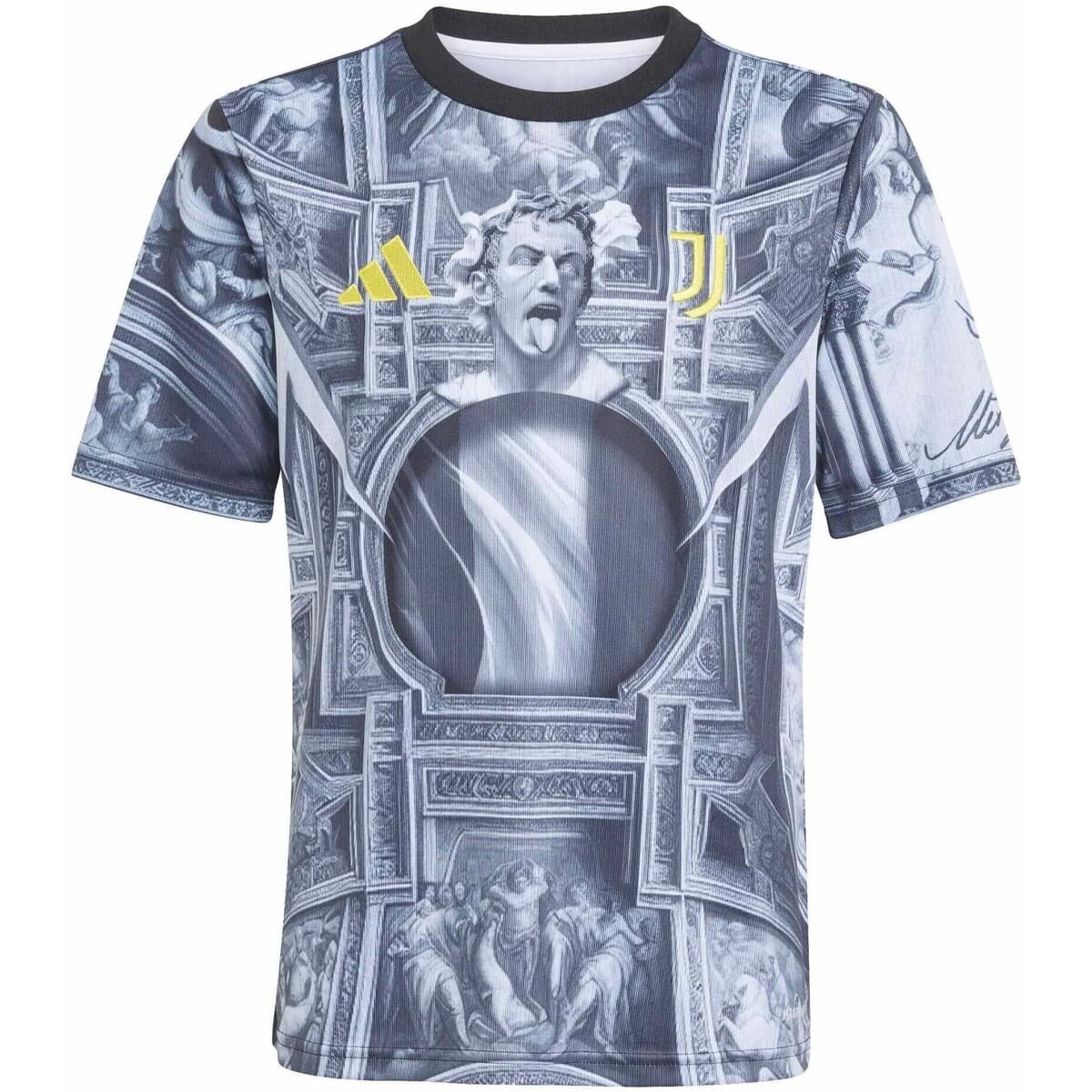 T-shirt με κοντά μανίκια adidas Juve Preshi Y