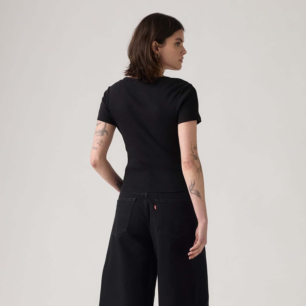 Women's T-Shirts Levis Black
