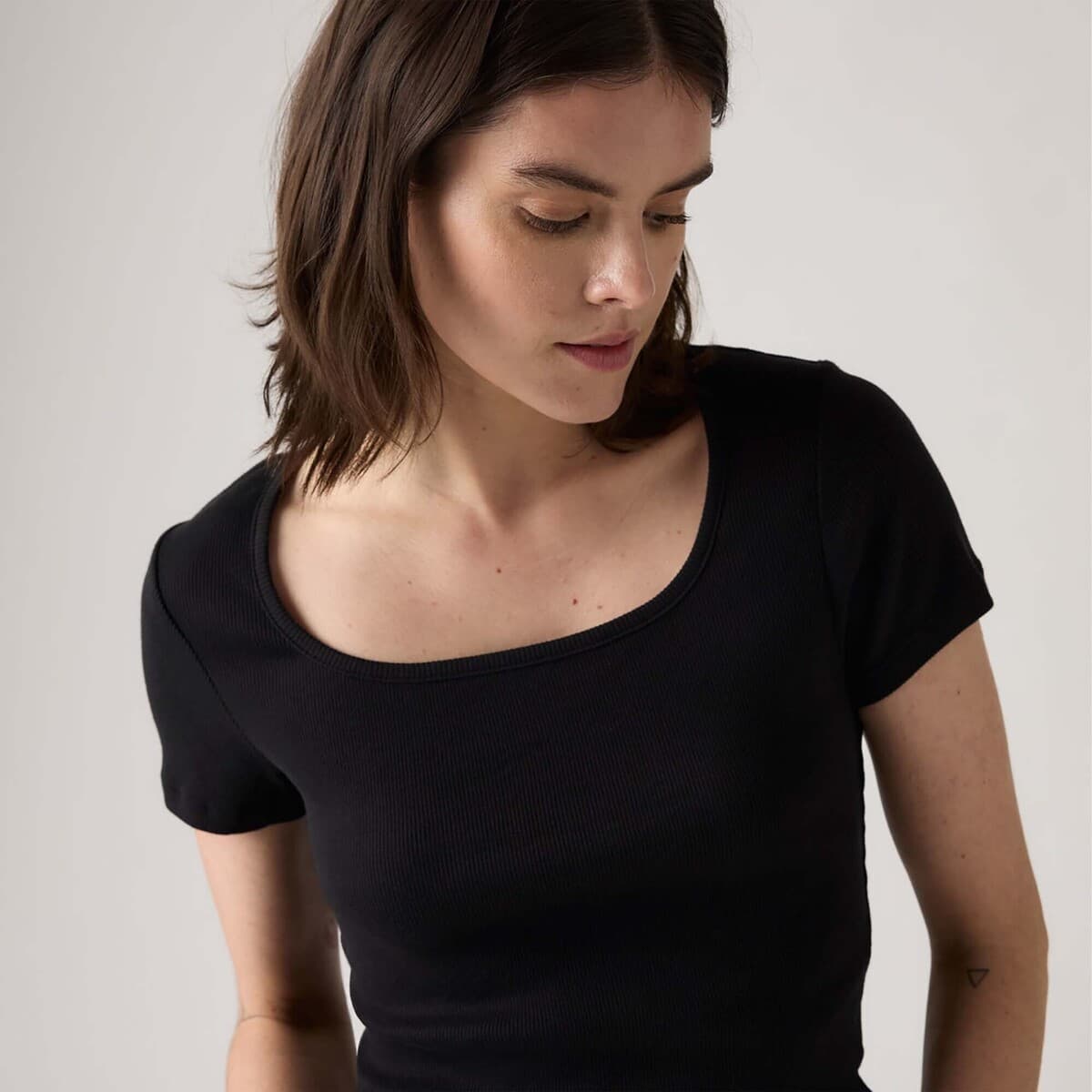 Women's T-Shirts Levis Black