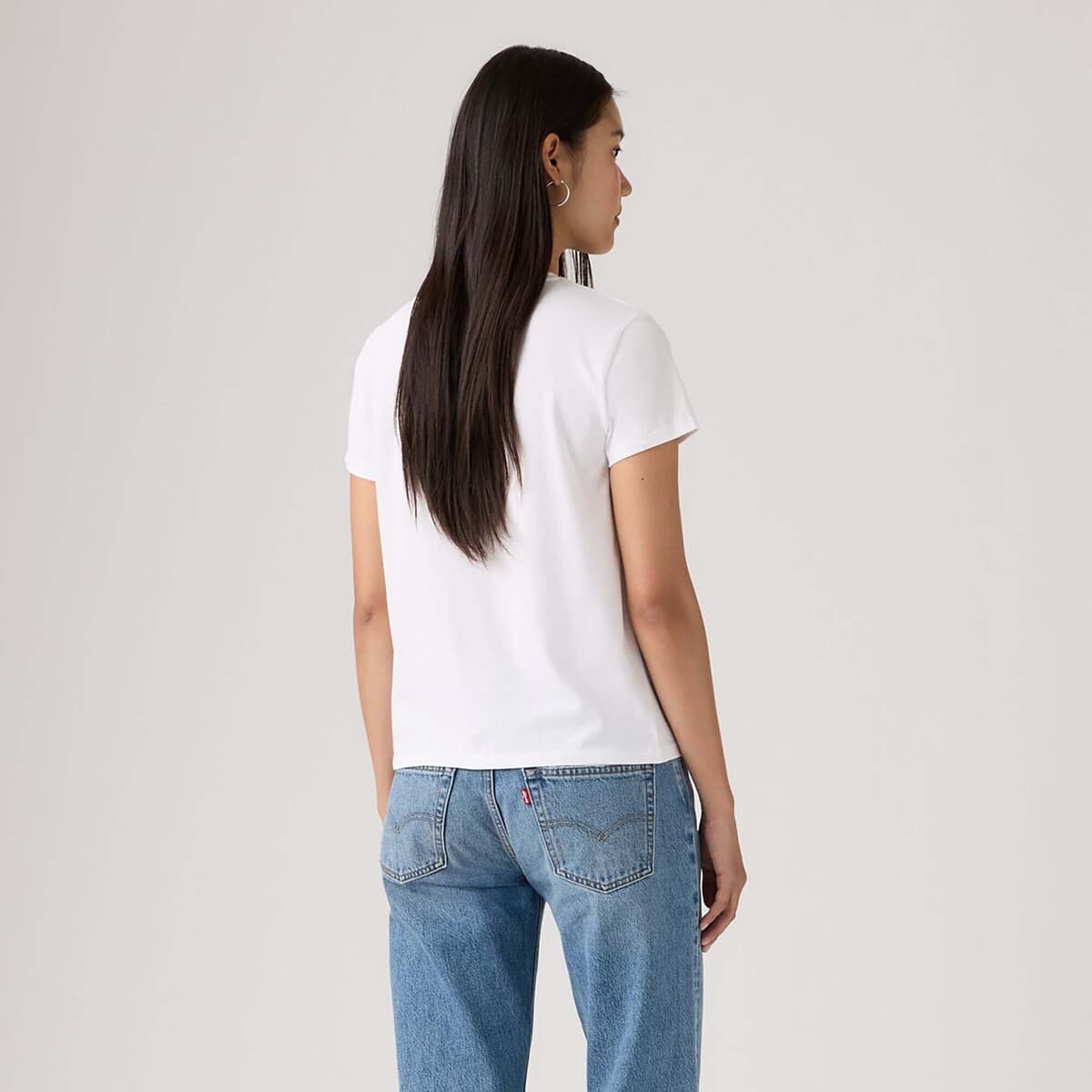 Women's T-Shirts Levis White