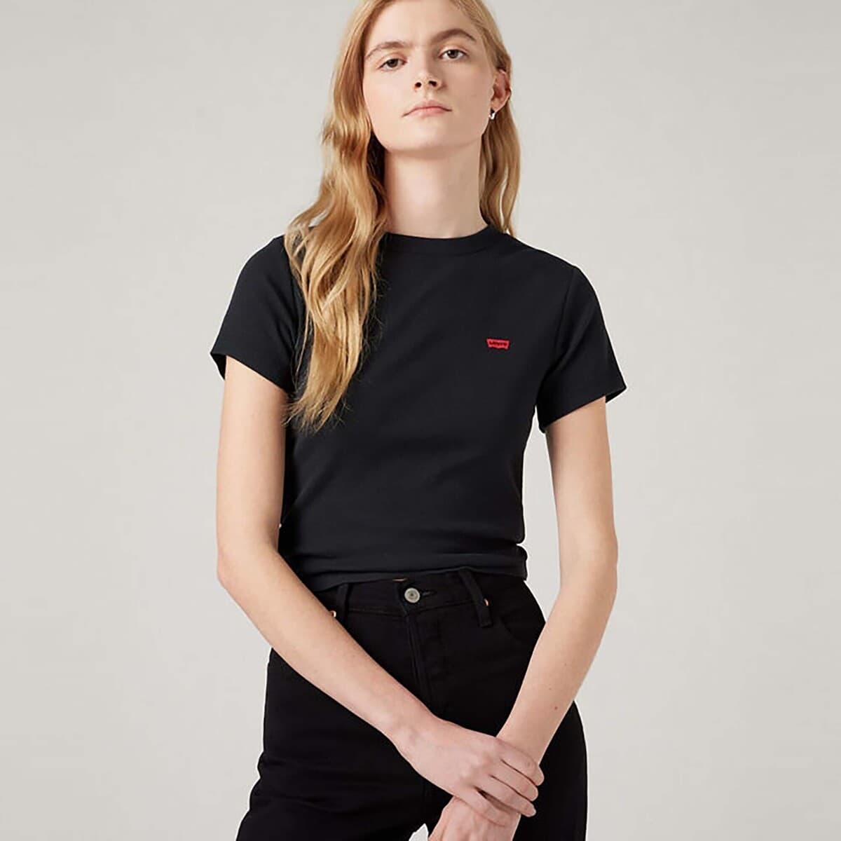 Women's T-Shirts Levis Black