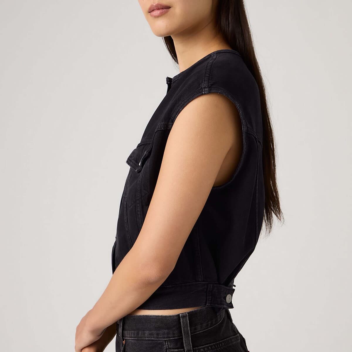 Women's T-Shirts Levis Black