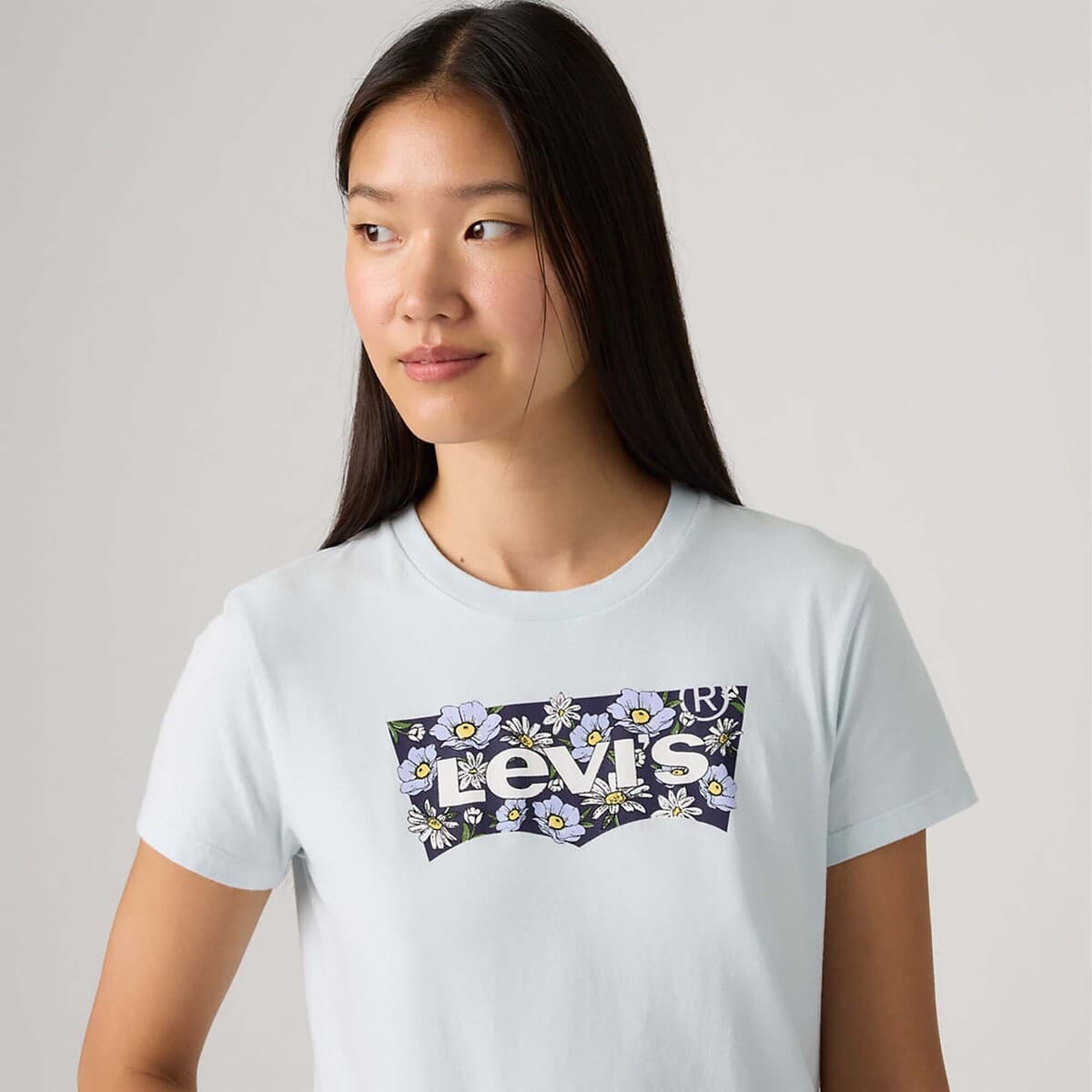 Women's T-Shirts Levis White