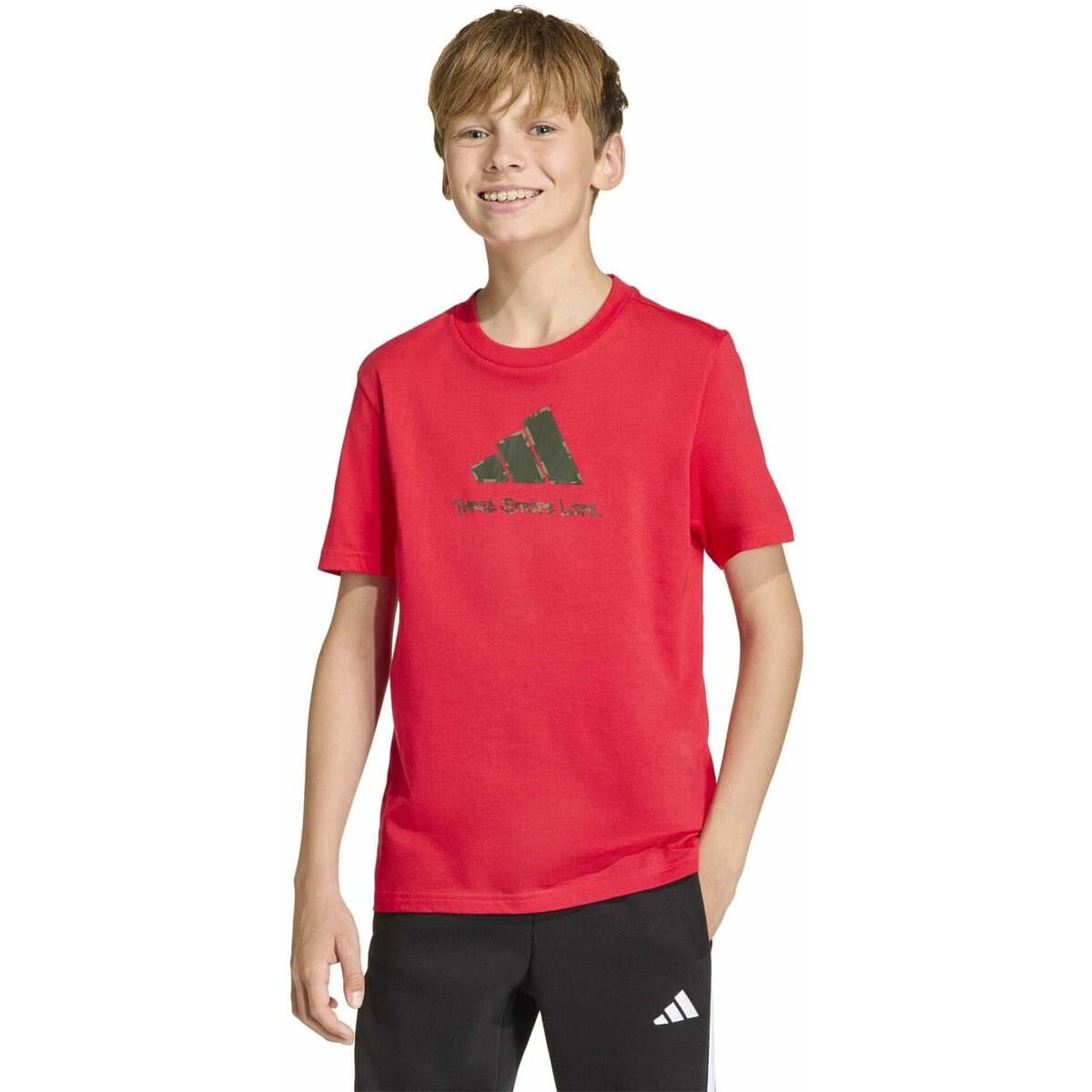 Girls' T-Shirts adidas Red