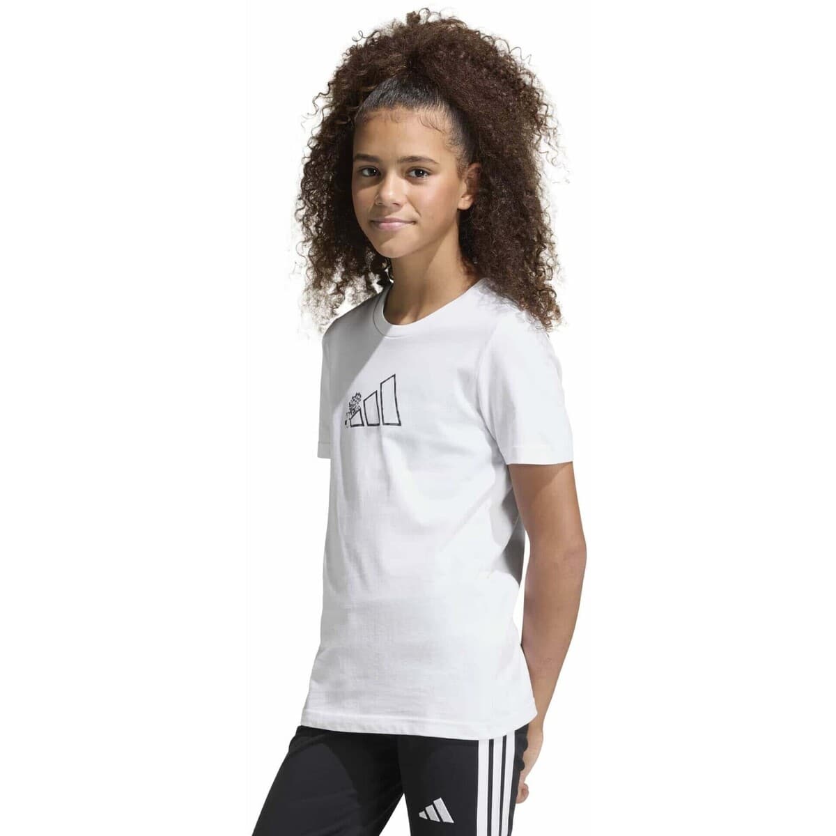 Girls' T-Shirts adidas White