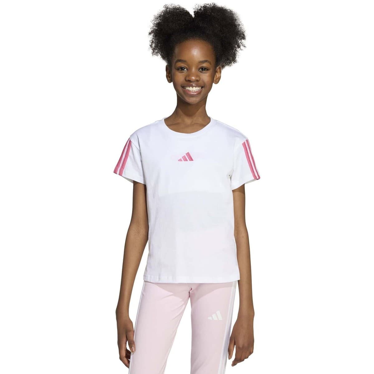 Girls' T-Shirts adidas White