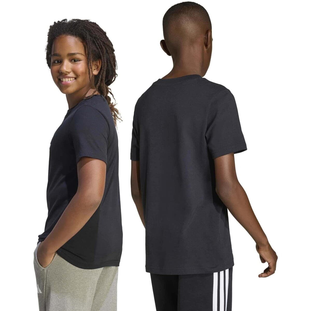 Girls' T-Shirts adidas Black