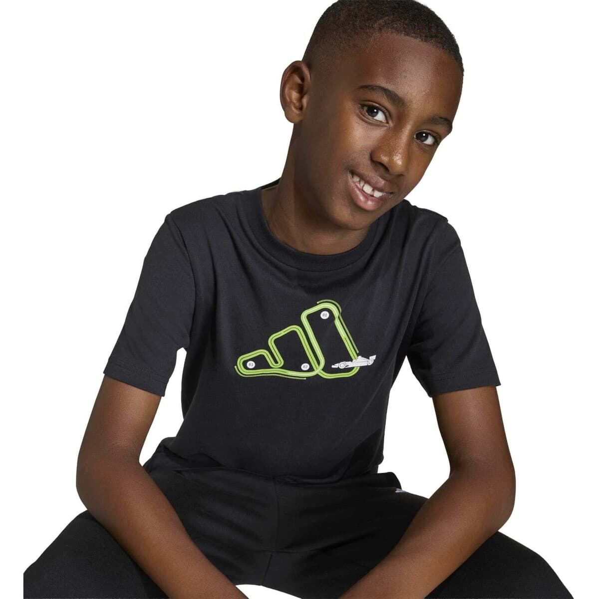 Girls' T-Shirts adidas Black