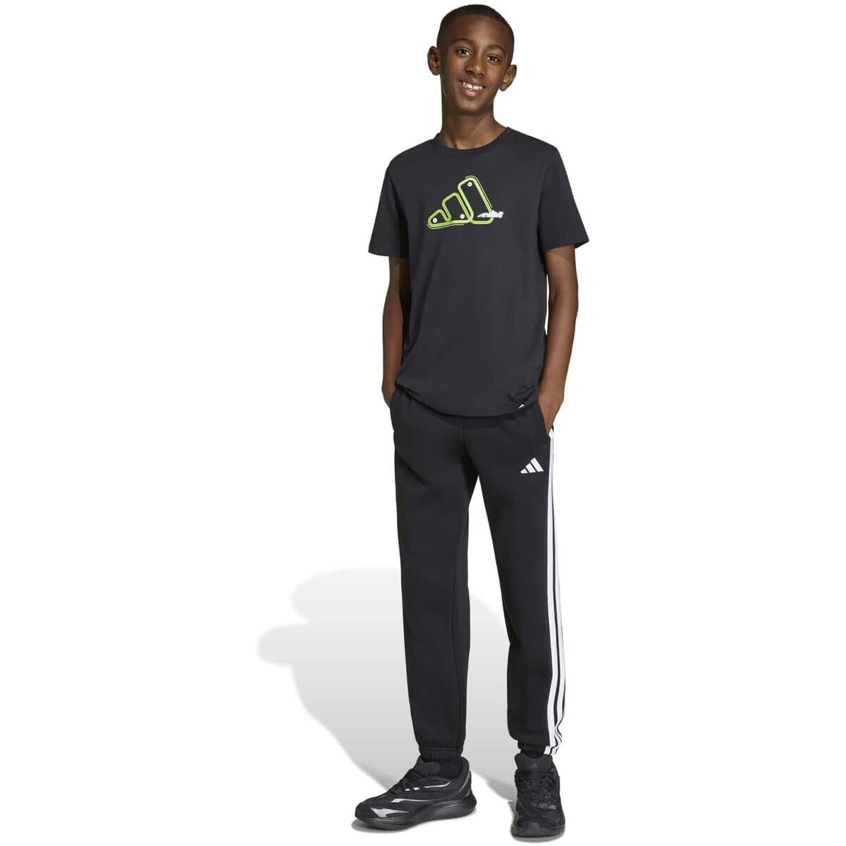 Girls' T-Shirts adidas Black