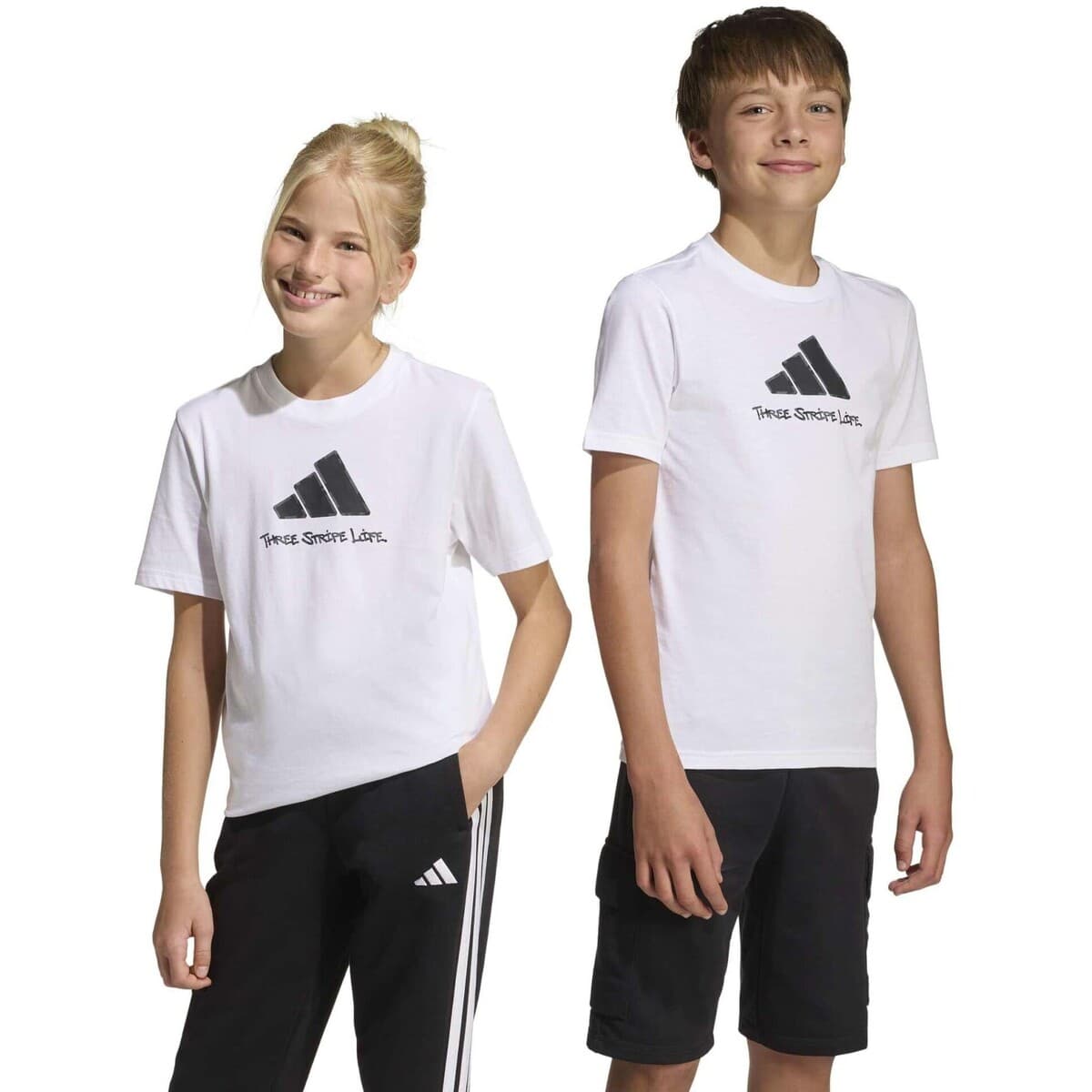 Boys' T-Shirts adidas White