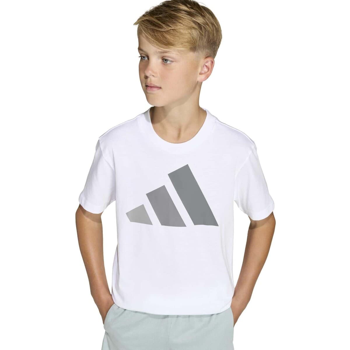 Boys' T-Shirts adidas White