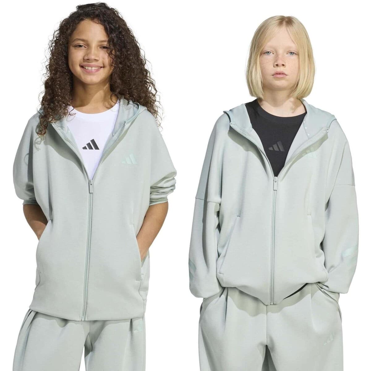 Boys' Hoodies & Sweatshirts adidas Green