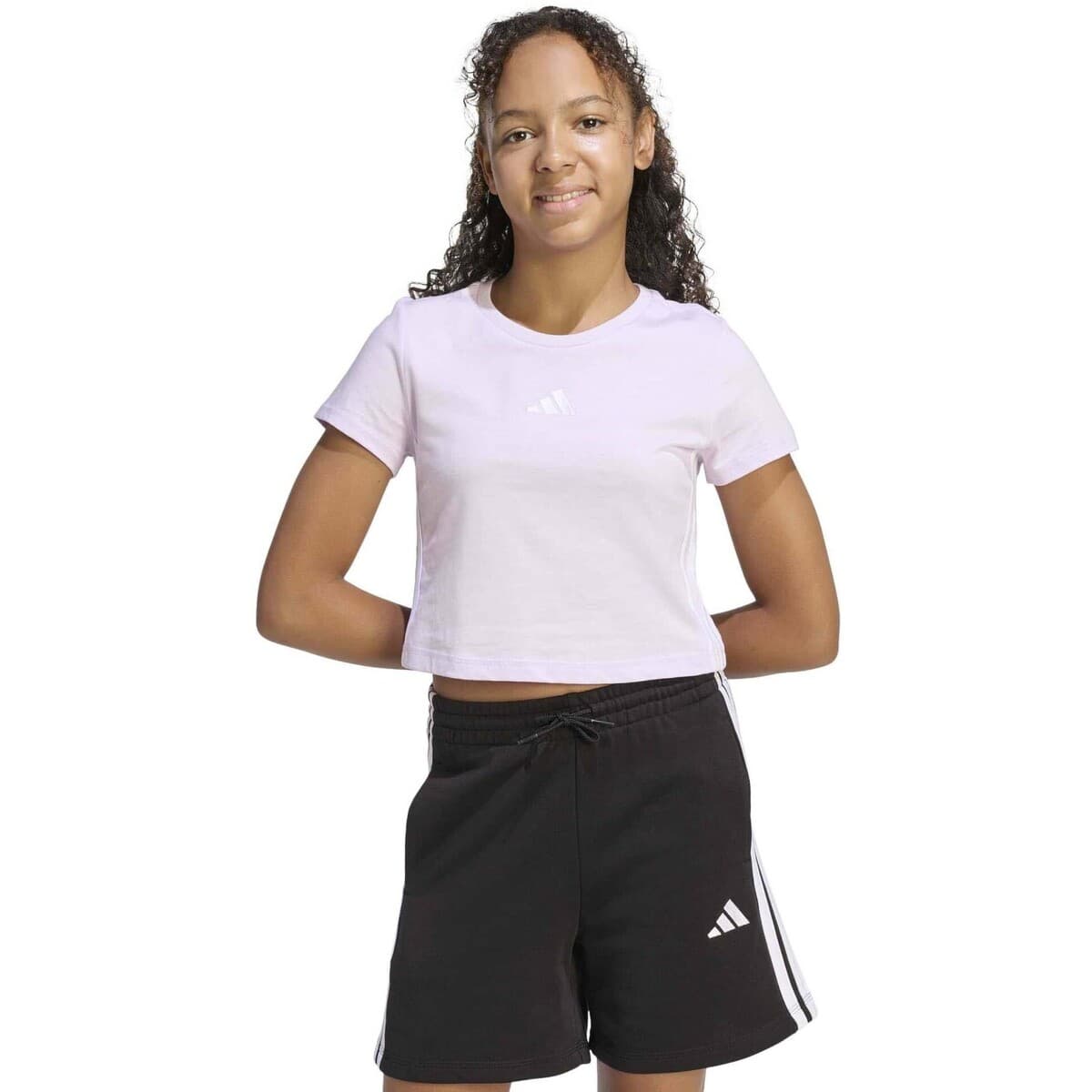 Boys' T-Shirts adidas Purple