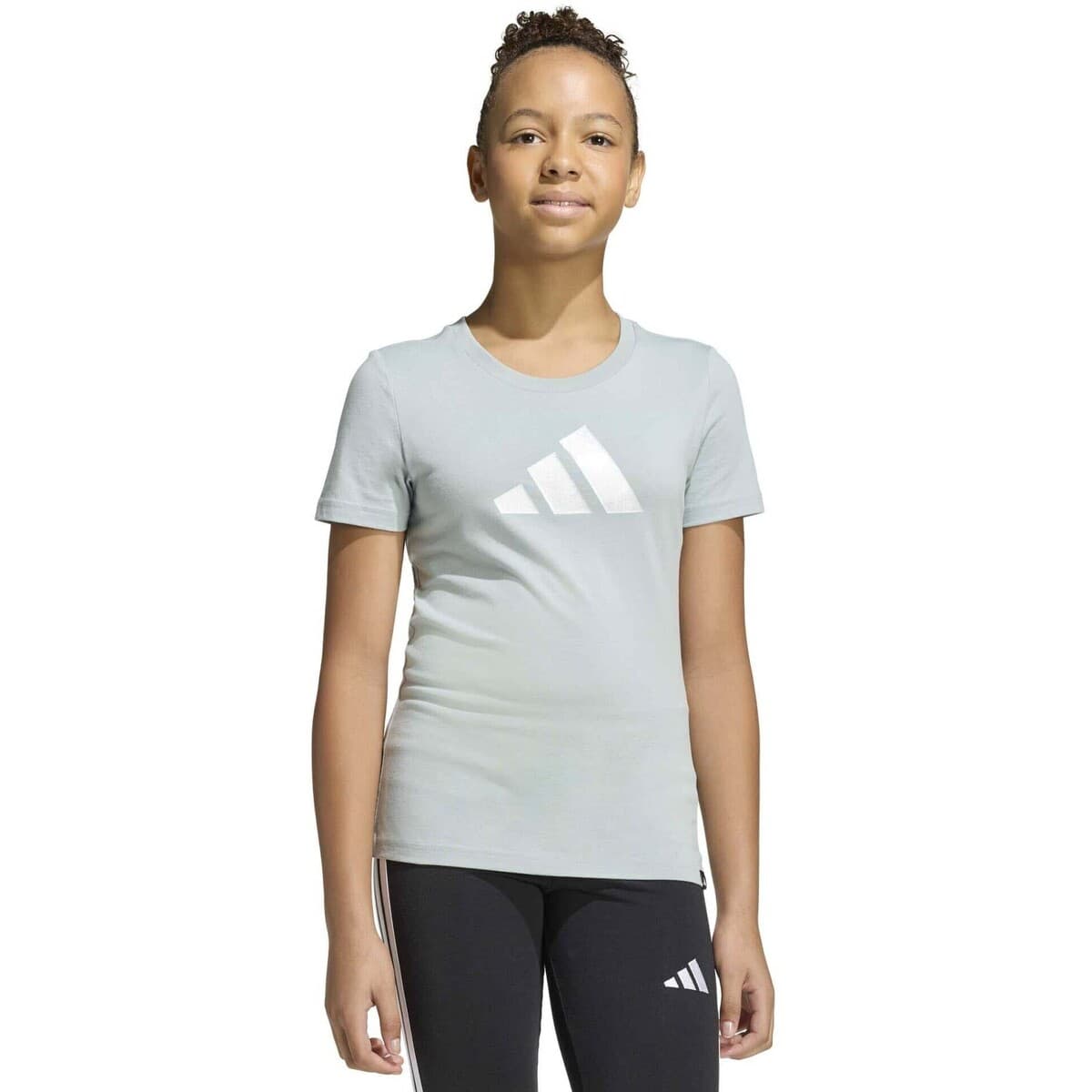 Girls' T-Shirts adidas Green