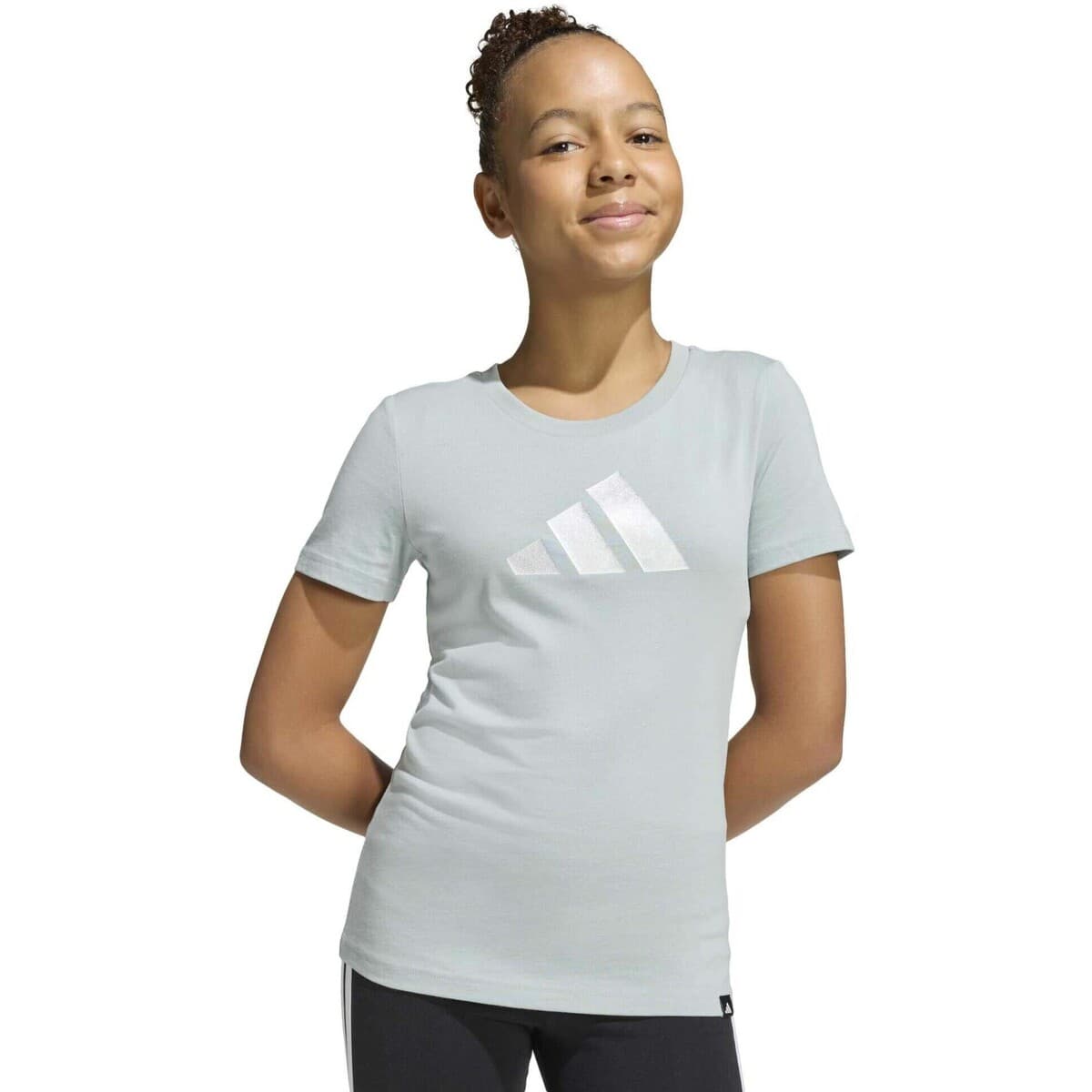 Girls' T-Shirts adidas Green