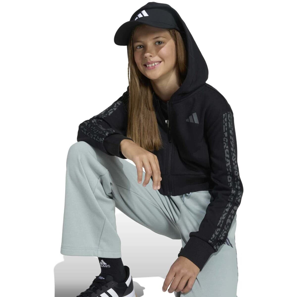 Boys' Hoodies & Sweatshirts adidas Black