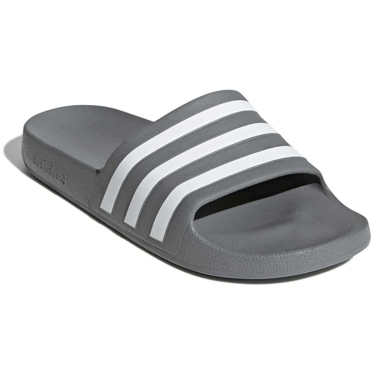 Men's Flip Flops adidas Gray