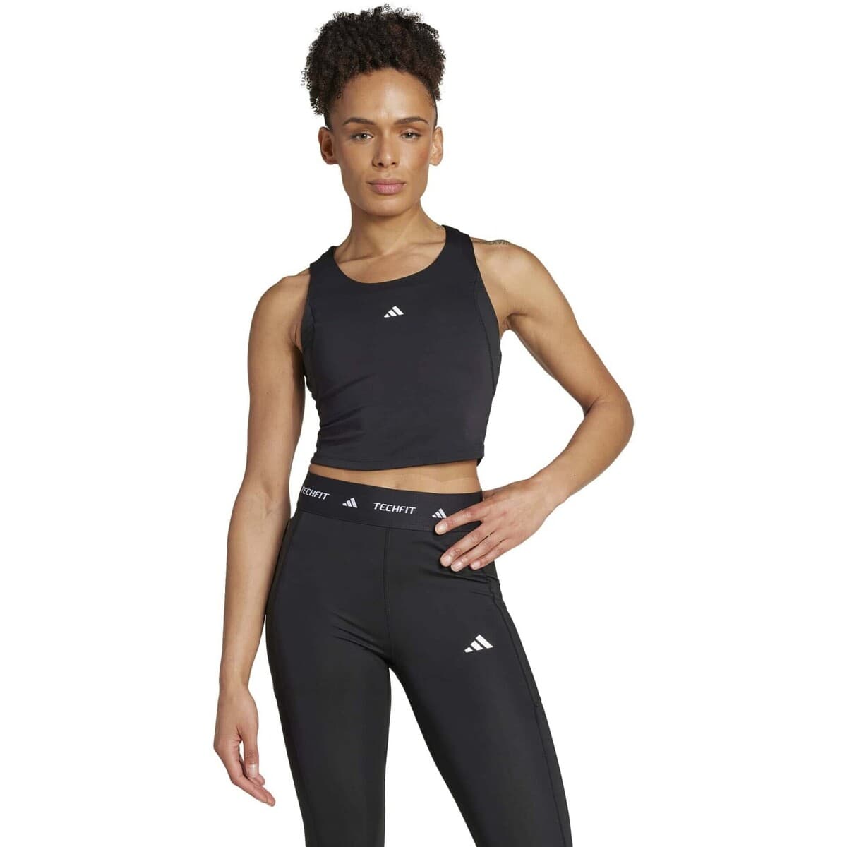 Women's Sleeveless Tops adidas Black