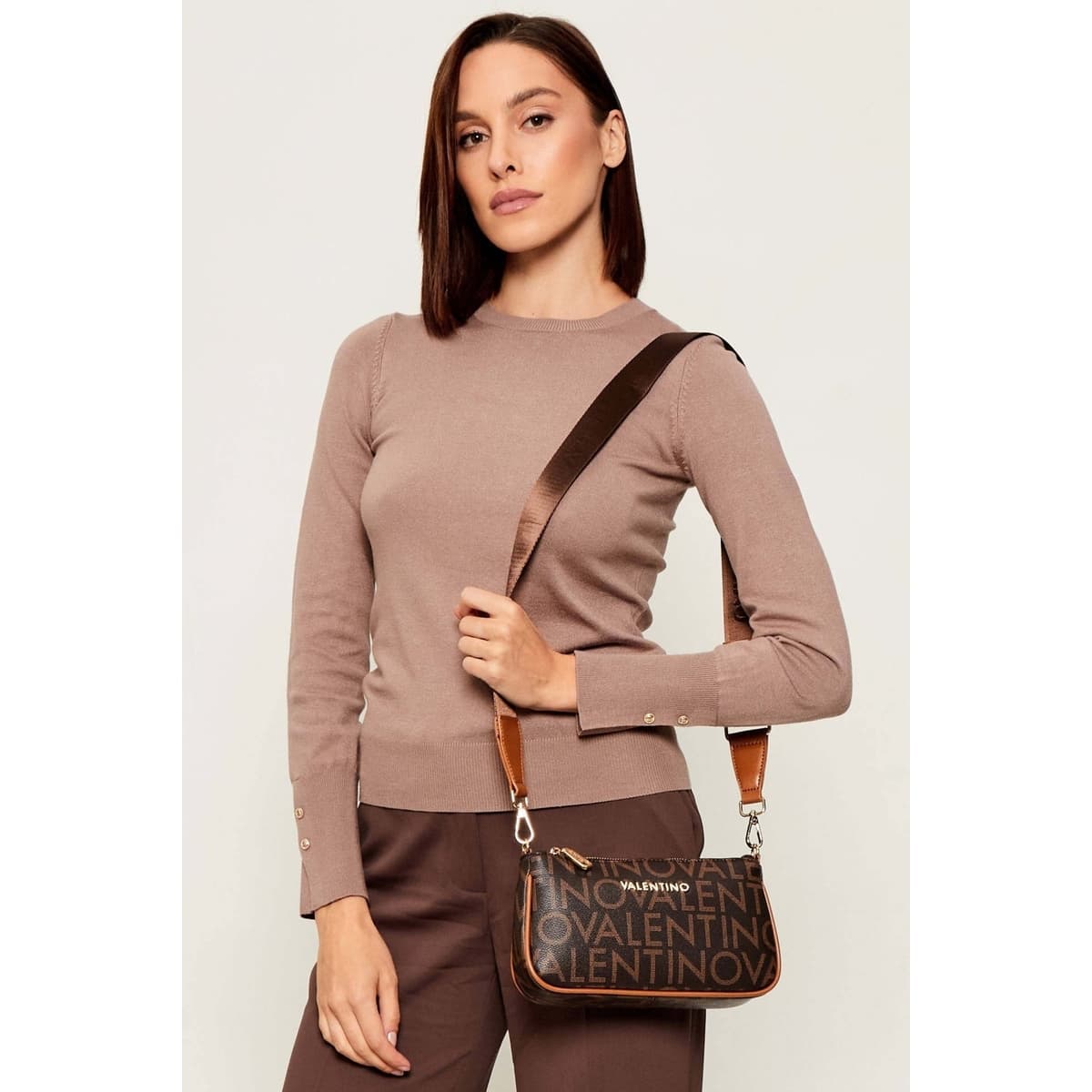 Women's Shoulder Bags Valentino Bags Brown