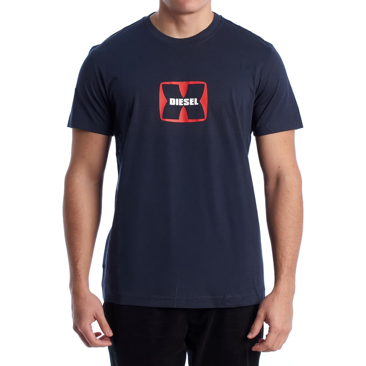 Men's T-Shirts Diesel Blue