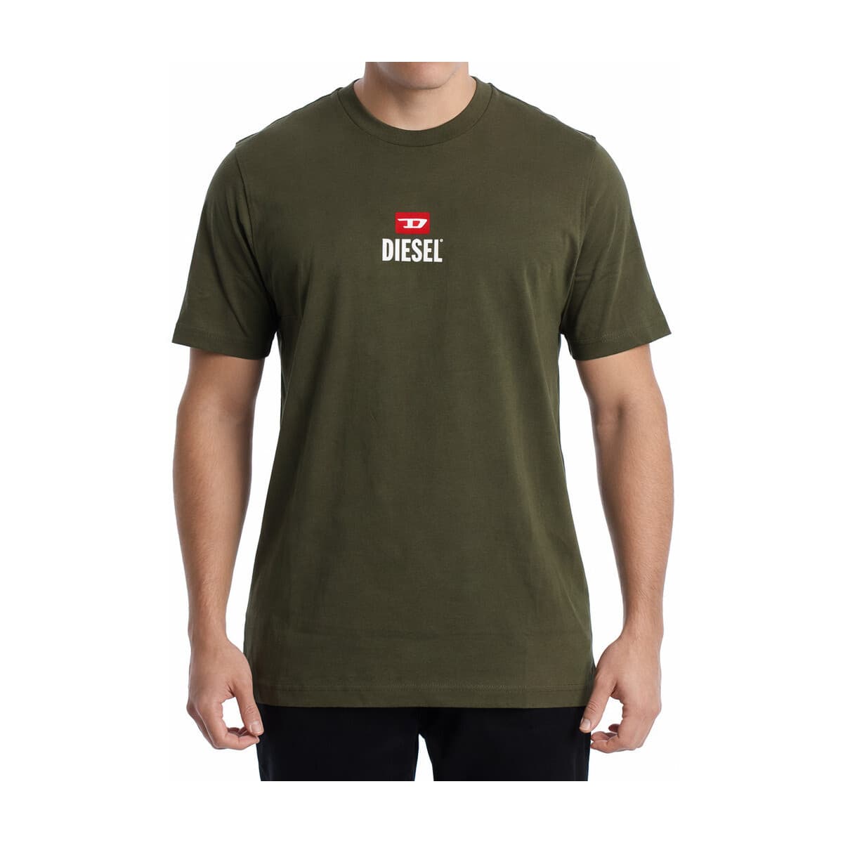 Men's T-Shirts Diesel Brown