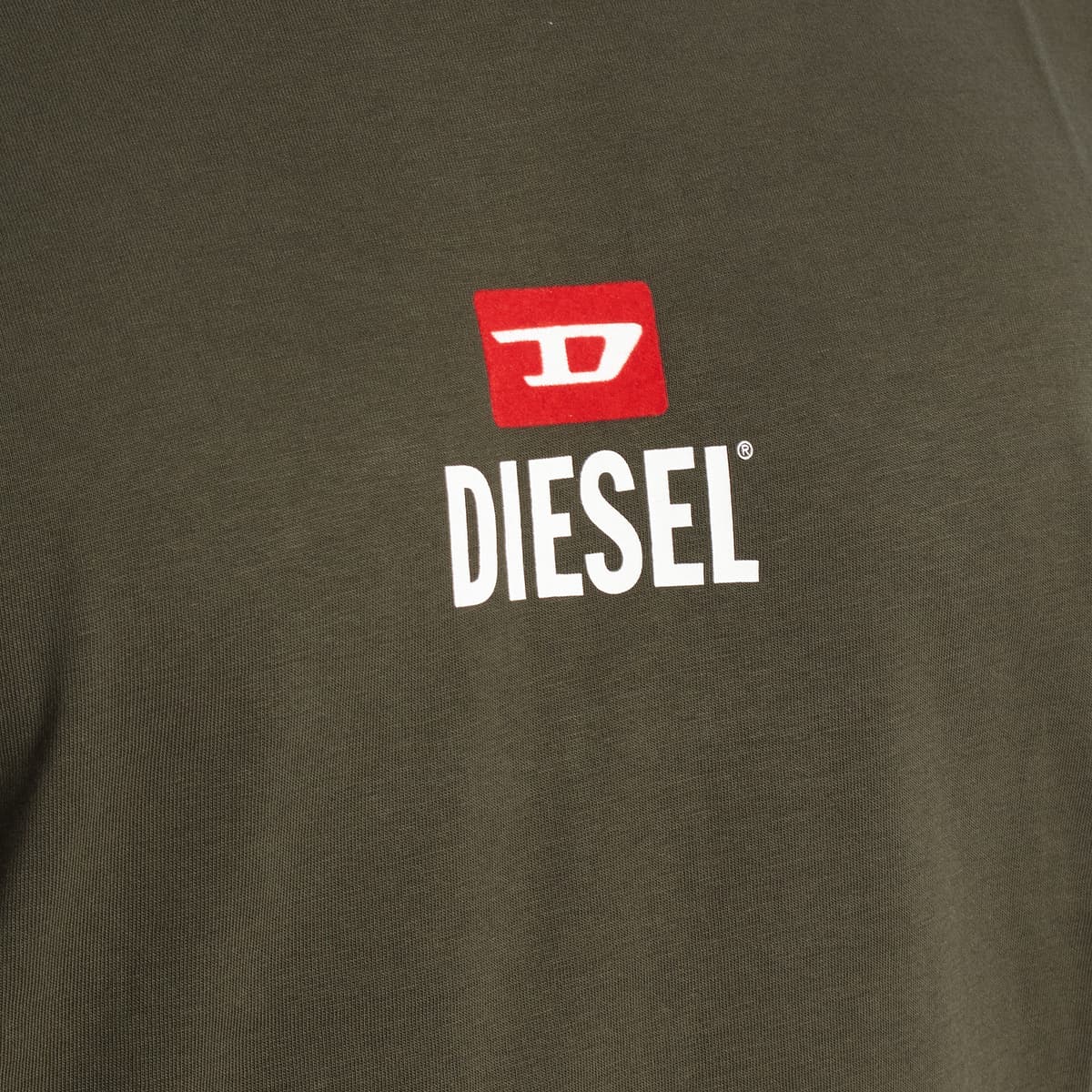 Men's T-Shirts Diesel Green