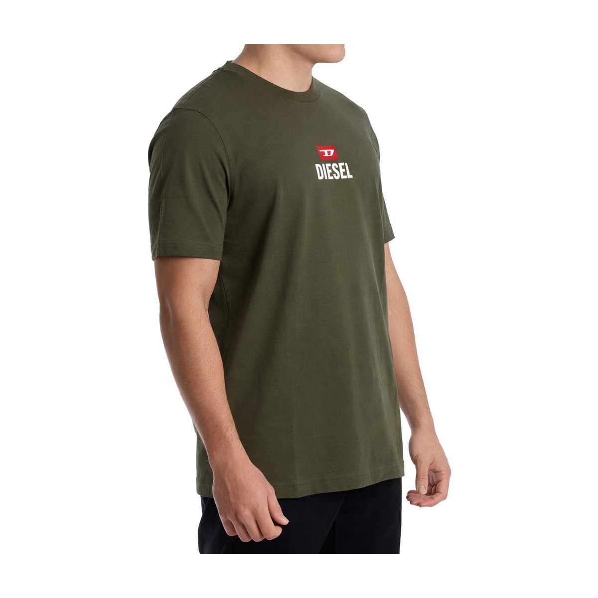 Men's T-Shirts Diesel Green