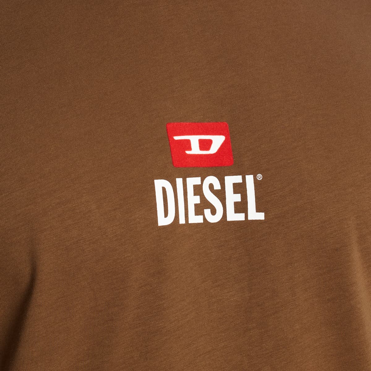 Men's T-Shirts Diesel Brown