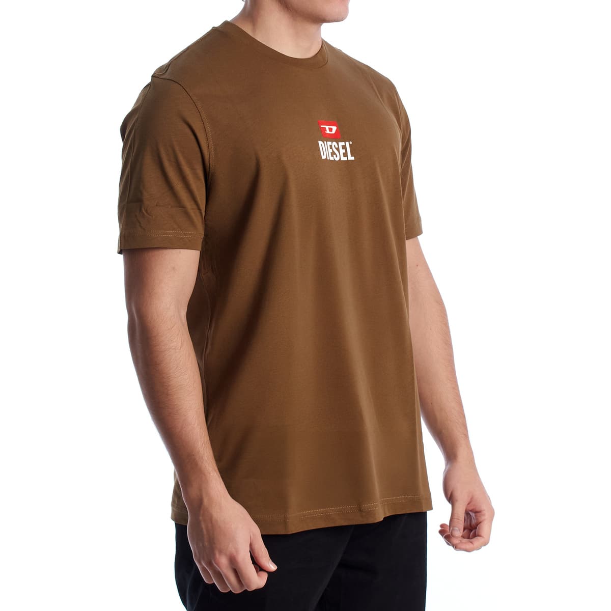 Men's T-Shirts Diesel Brown