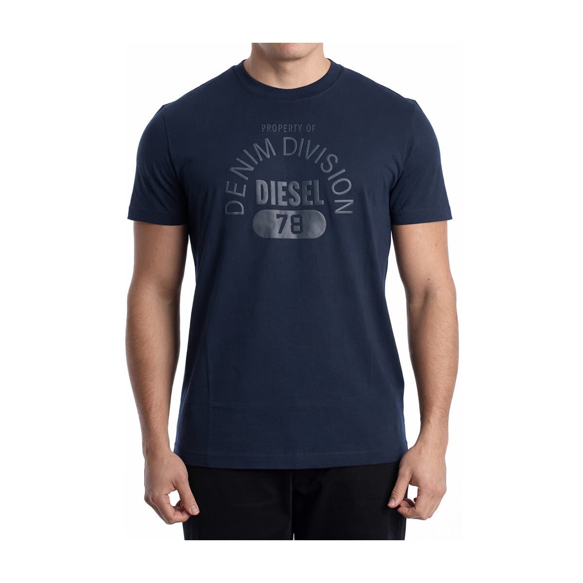 Men's T-Shirts Diesel Blue