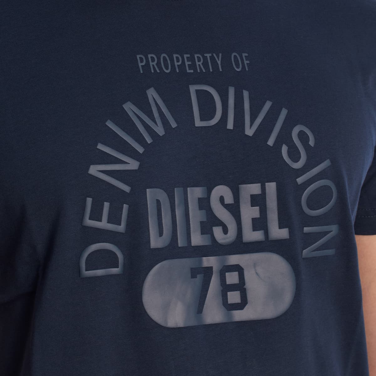 Men's T-Shirts Diesel Blue