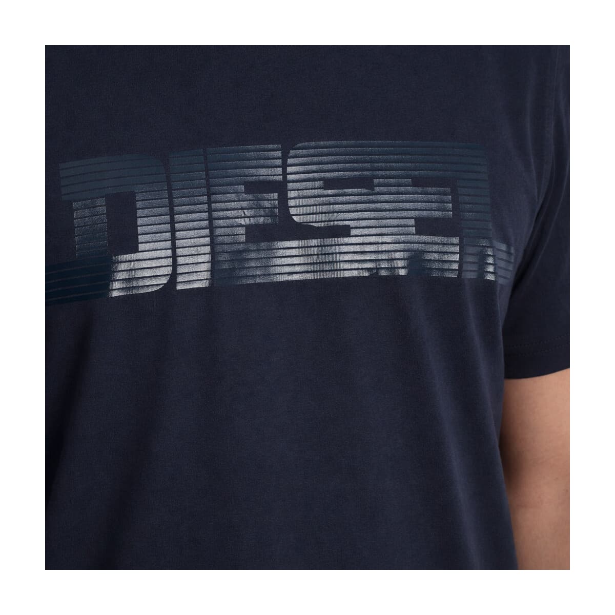 Men's T-Shirts Diesel Blue