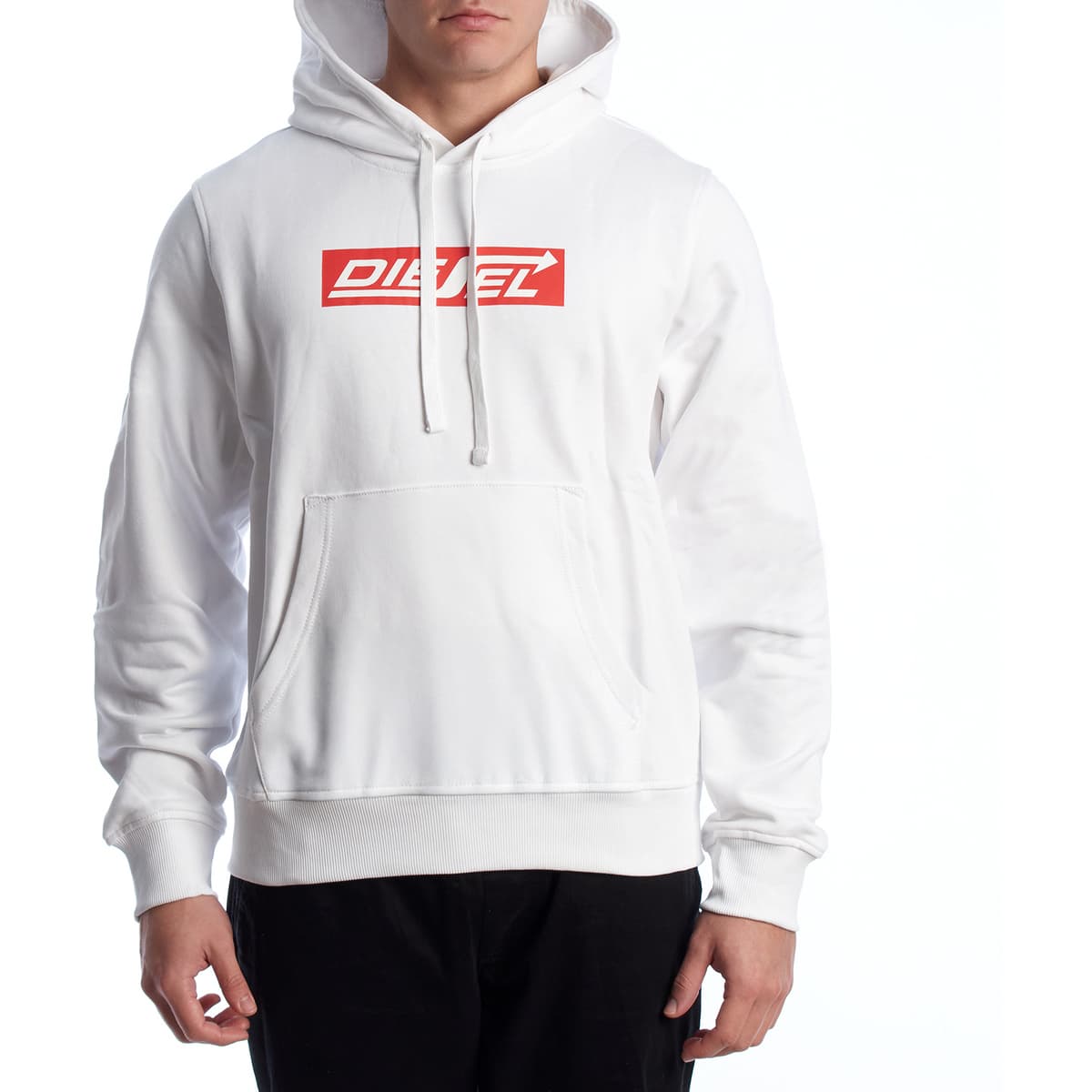 Men's Sweatshirts Diesel White