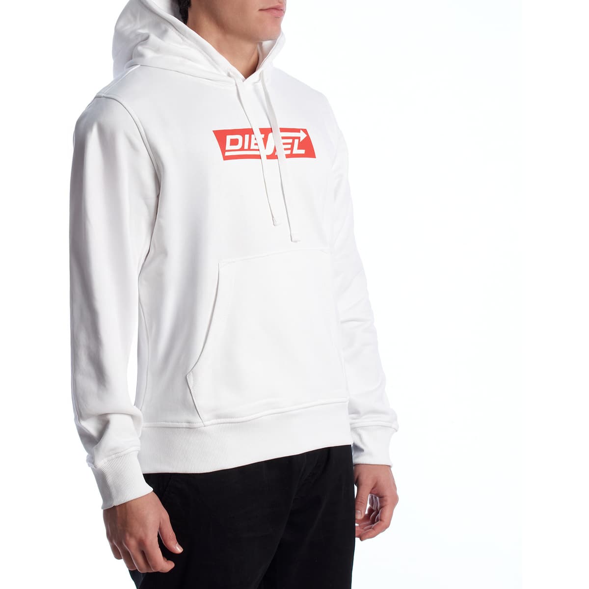 Men's Sweatshirts Diesel White