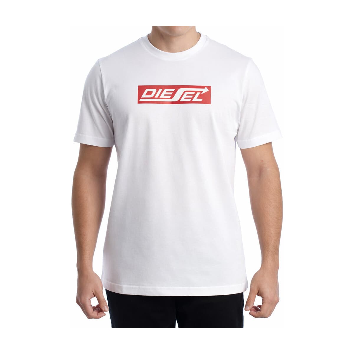 Men's T-Shirts Diesel Black