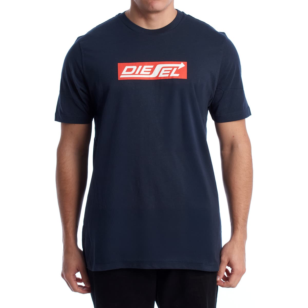 Men's T-Shirts Diesel Black