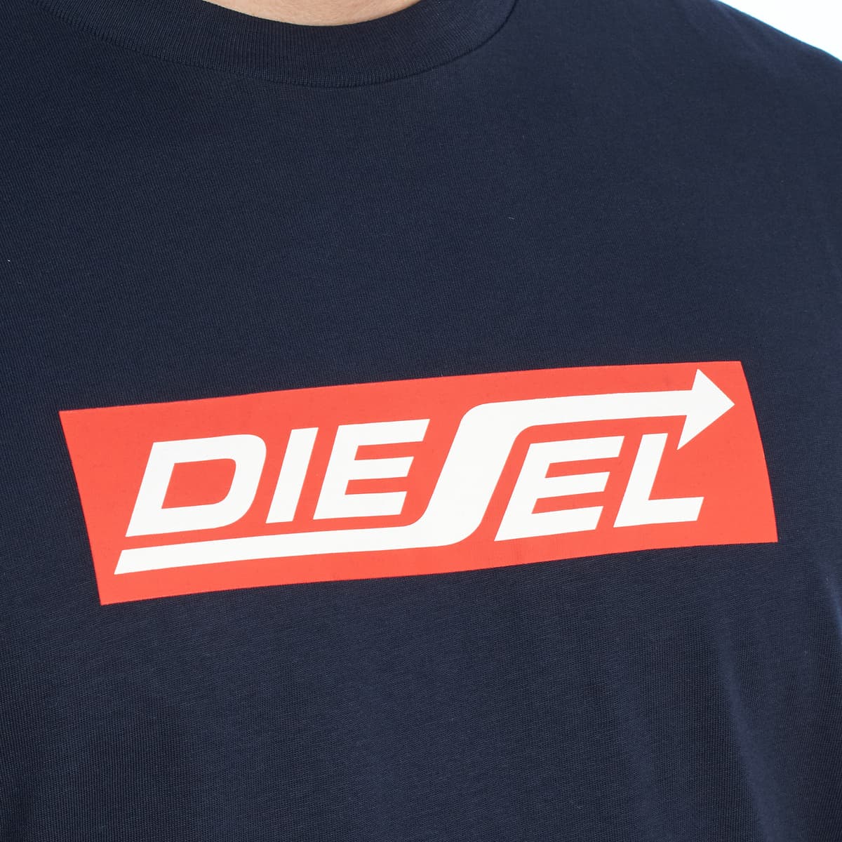 Men's T-Shirts Diesel Blue