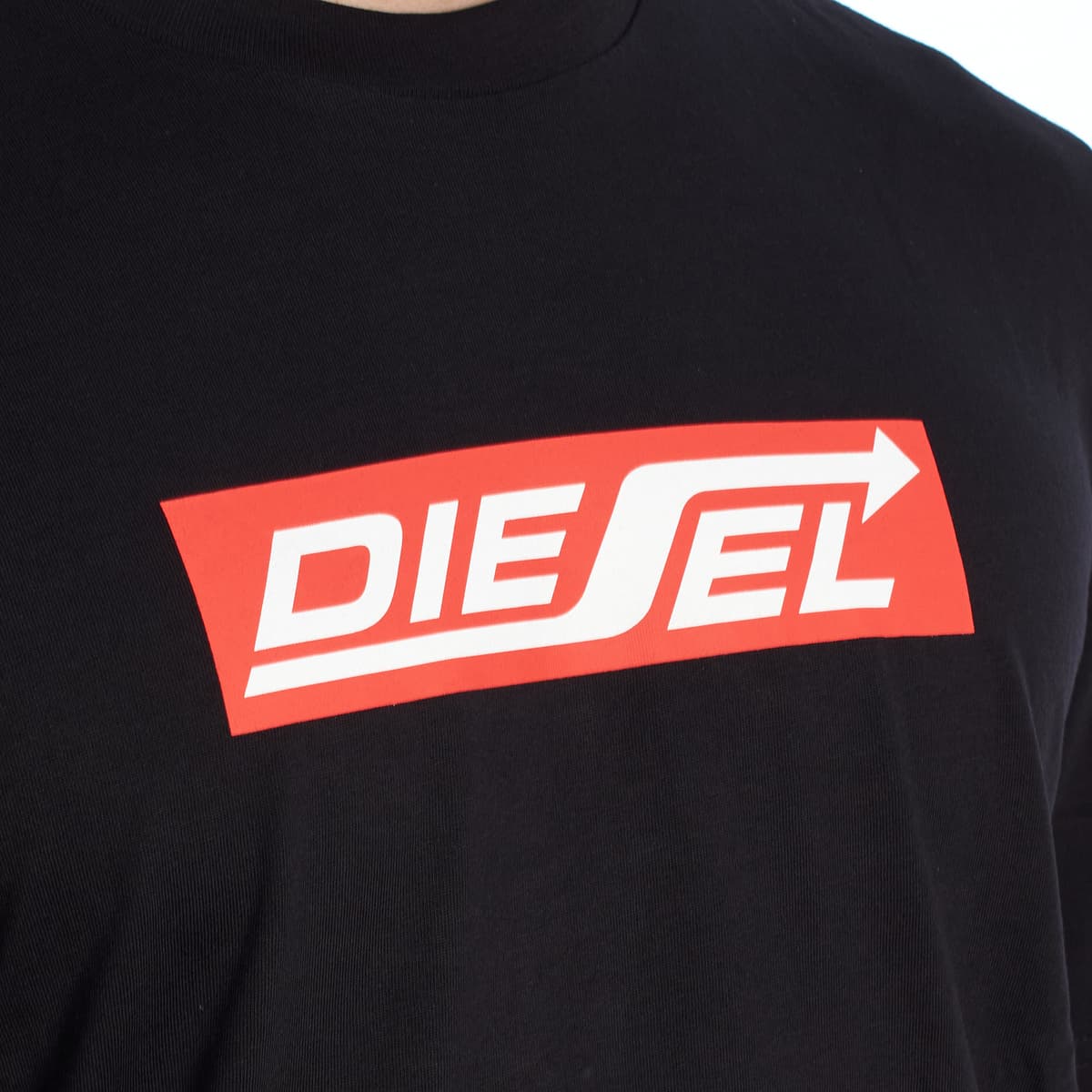 Men's T-Shirts Diesel Black