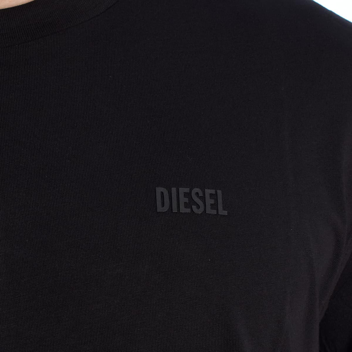 Men's T-Shirts Diesel Black