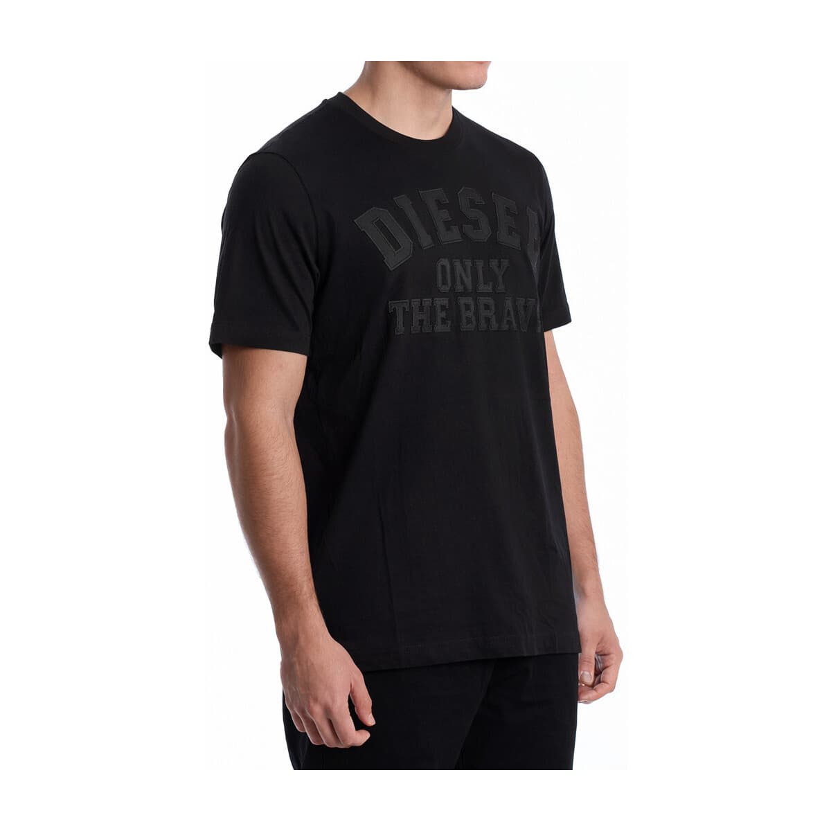 Men's T-Shirts Diesel Black