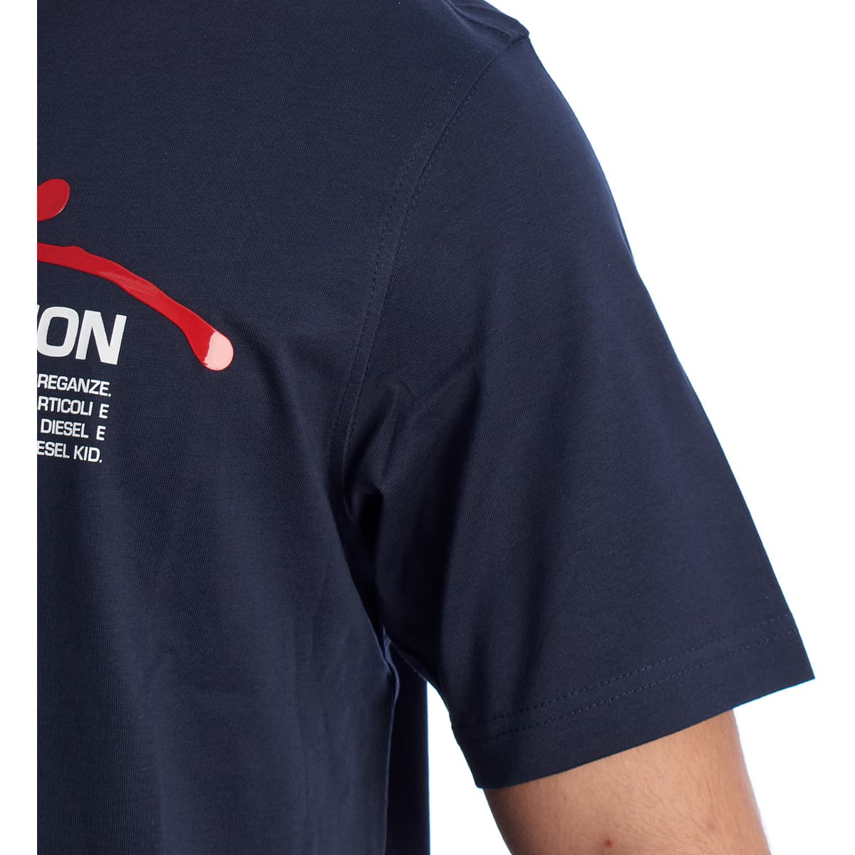 Men's T-Shirts Diesel Blue