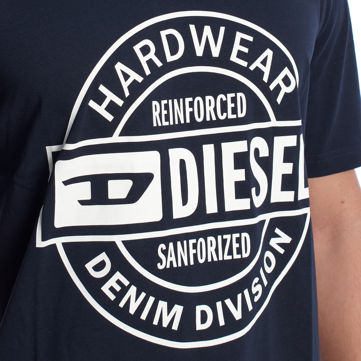 Men's T-Shirts Diesel Blue