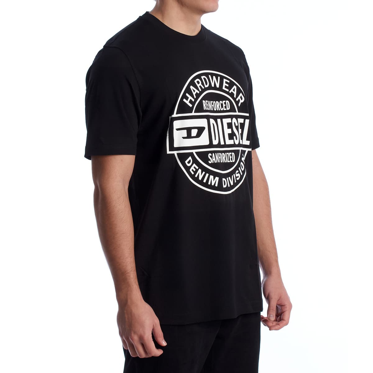 Men's T-Shirts Diesel Black