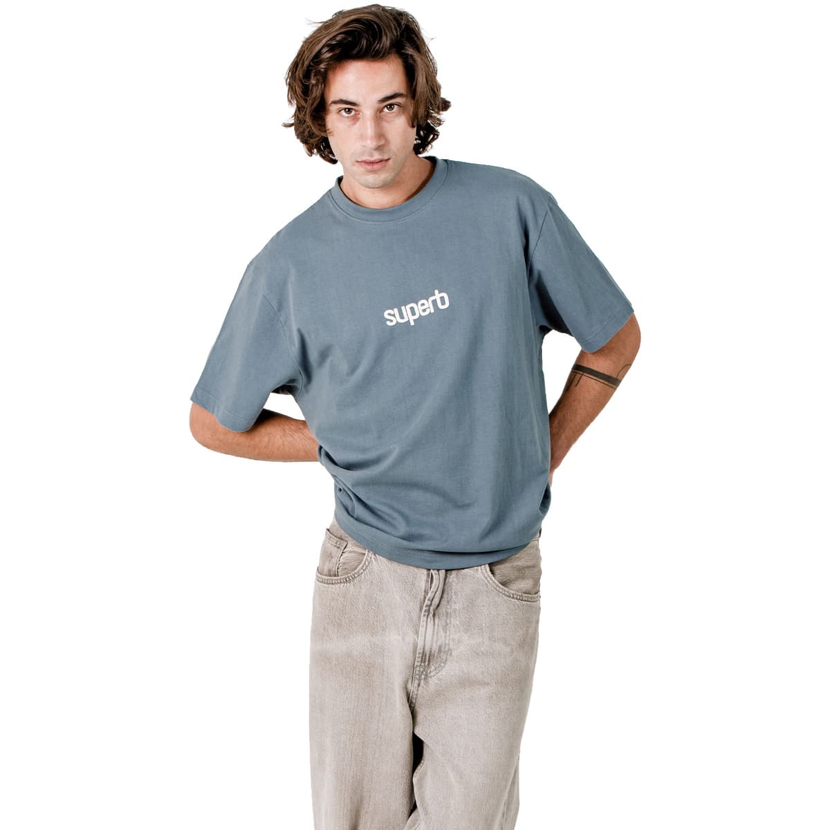 Men's T-Shirts Superb 1982 Blue